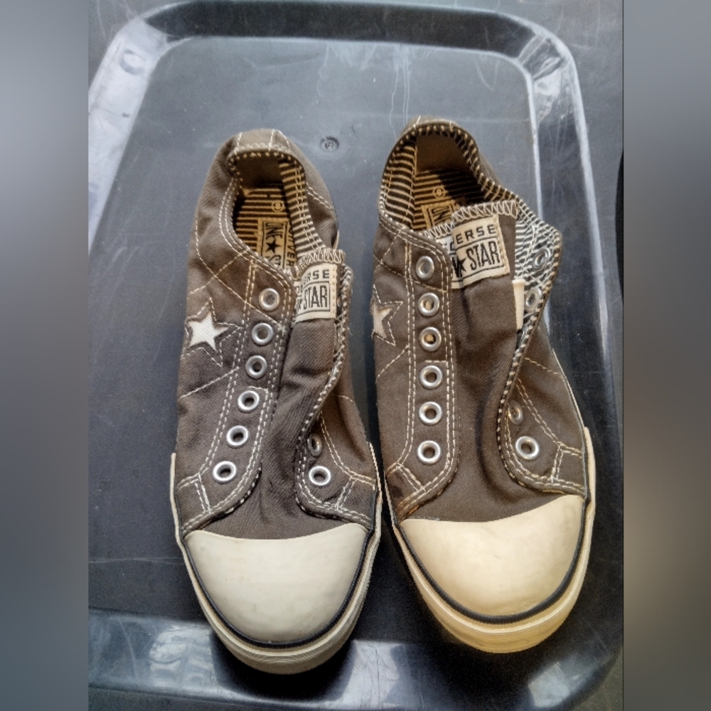 Converse Striped Star Shoes